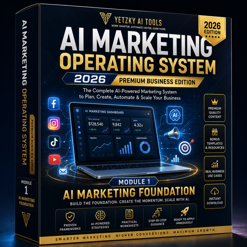 AI Marketing Foundation System – Build a Smarter Marketing Strategy with AI