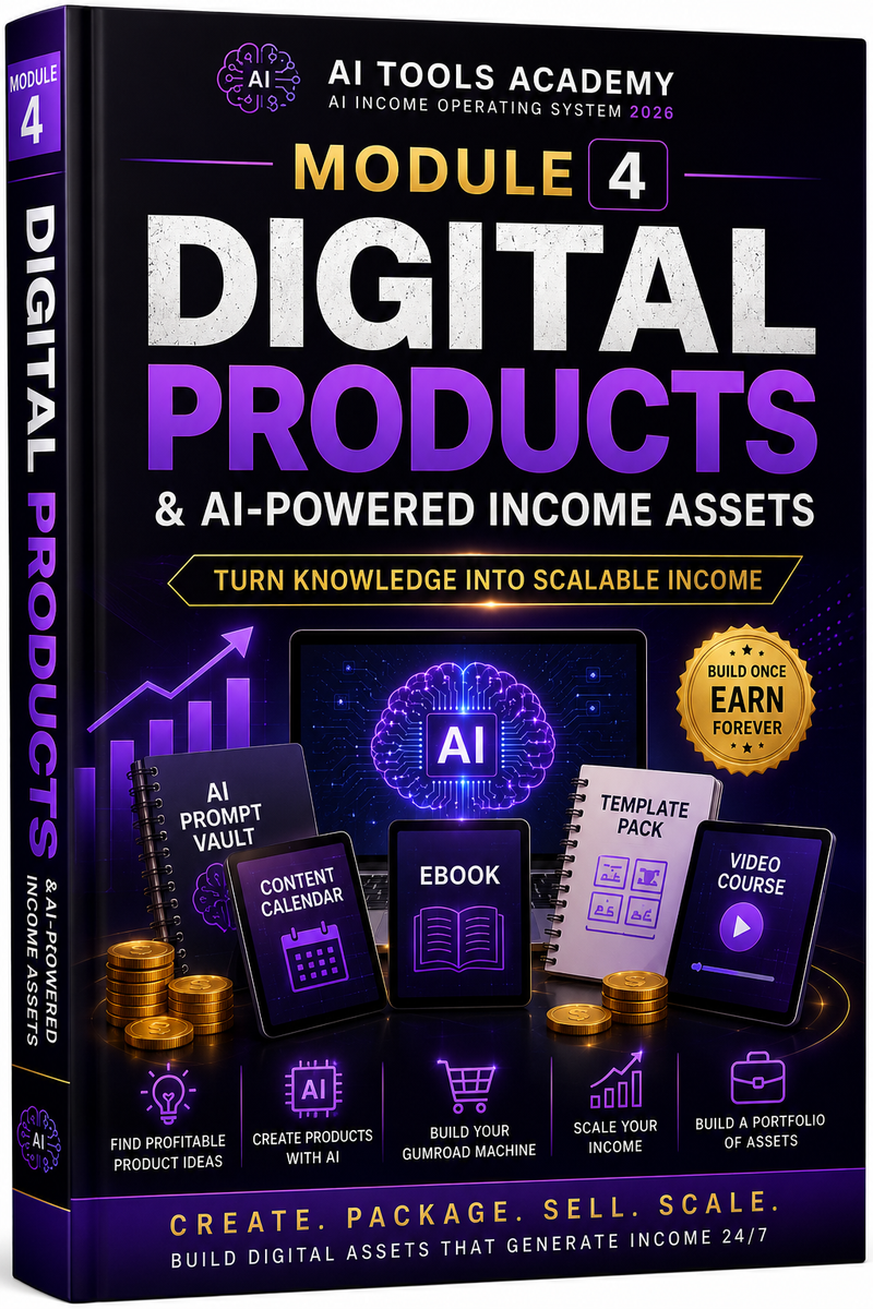 AI Income Operating System 2026 – Premium Edition-Module 4
