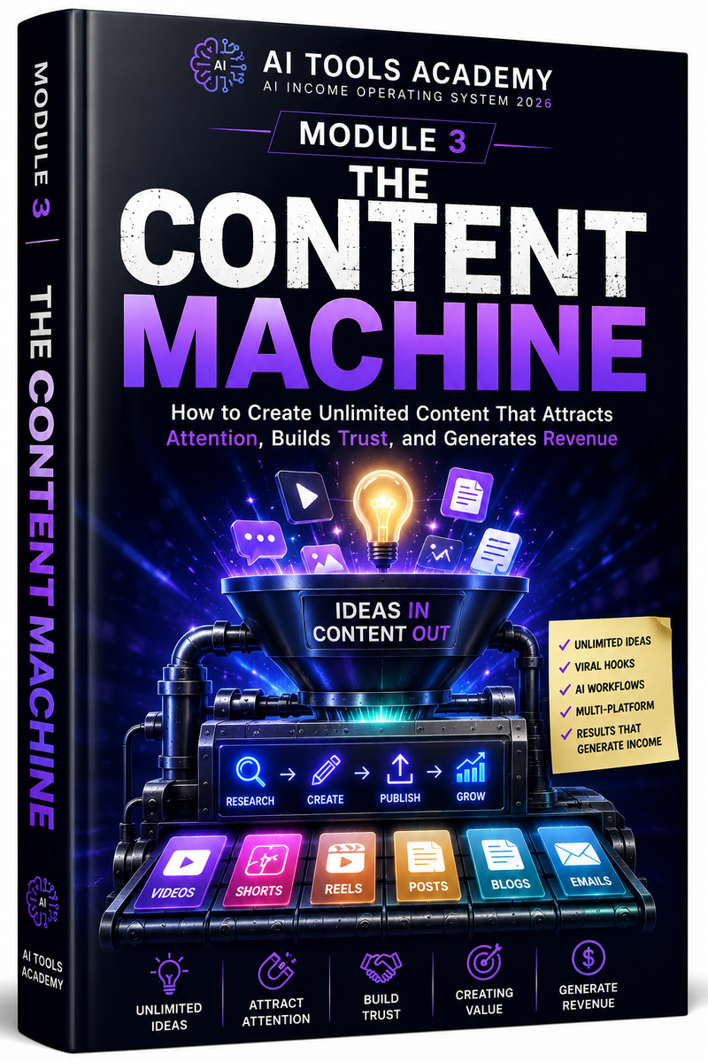 AI Income Operating System 2026 – Premium Edition-Module 3
