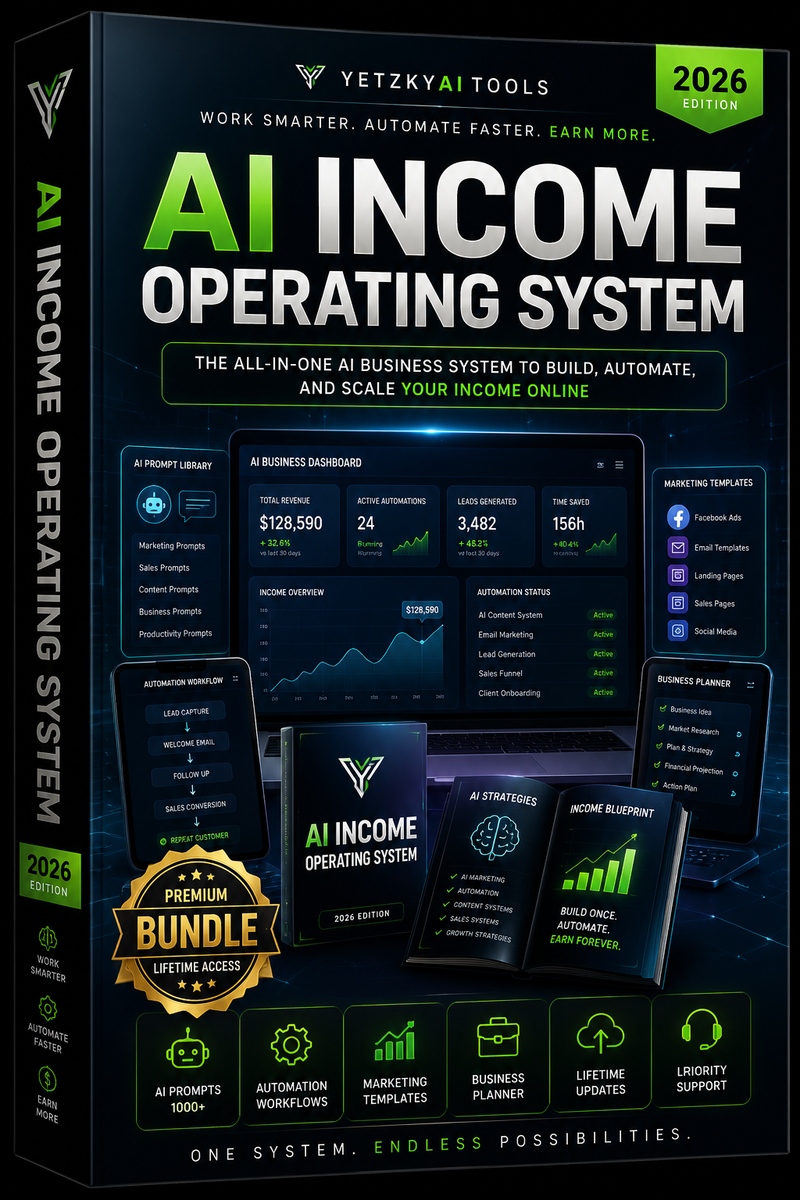 AI Income Operating System – The Complete AI Business System for Entrepreneurs